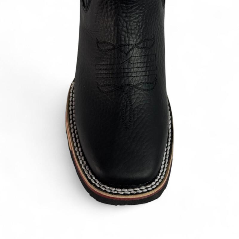 Zeus Pro Black Cowboy Boots