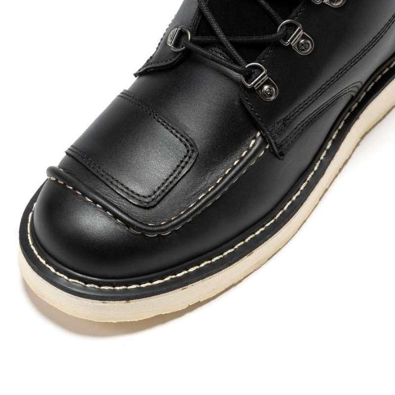 Magnolia Sided Zip Soft Toe Wedge Work Boots