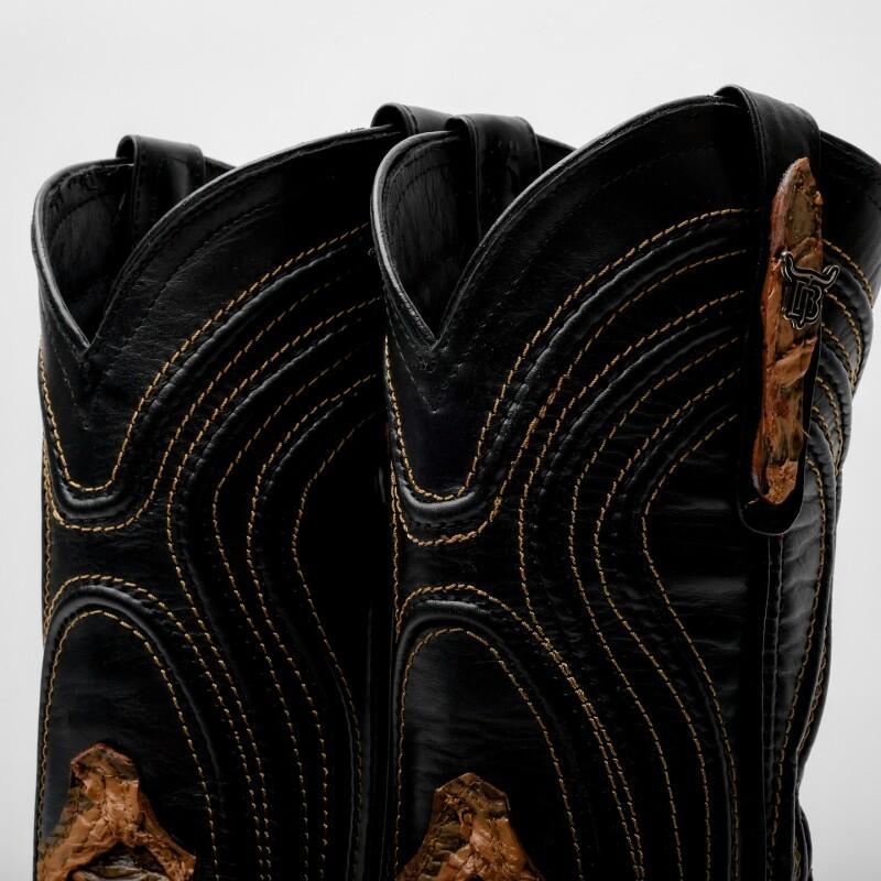 Light Brown Rustic Jumbo Pirarucu Boots