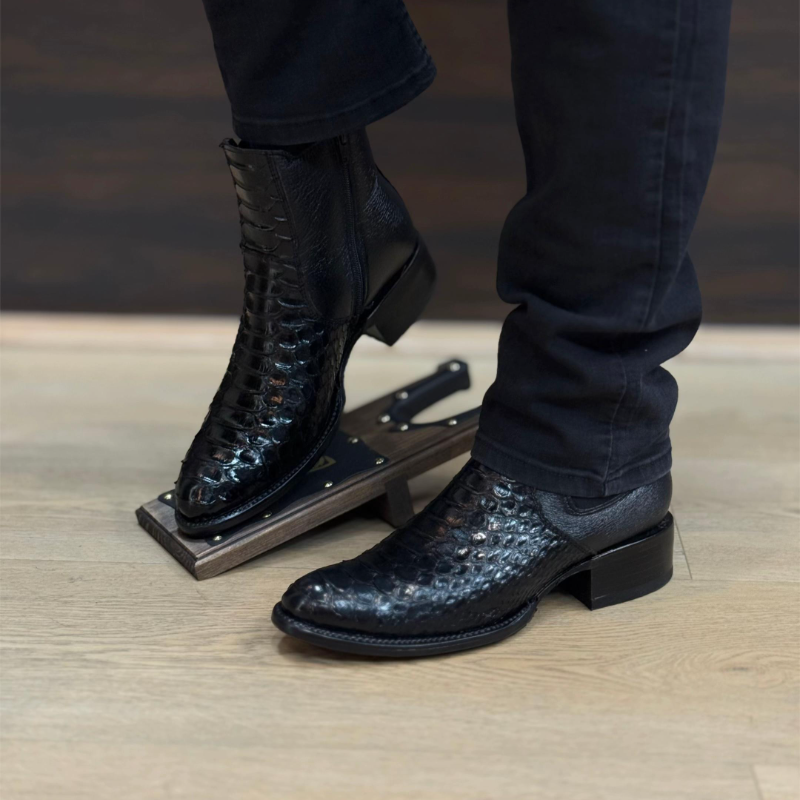 Lucchese Python Western Boots