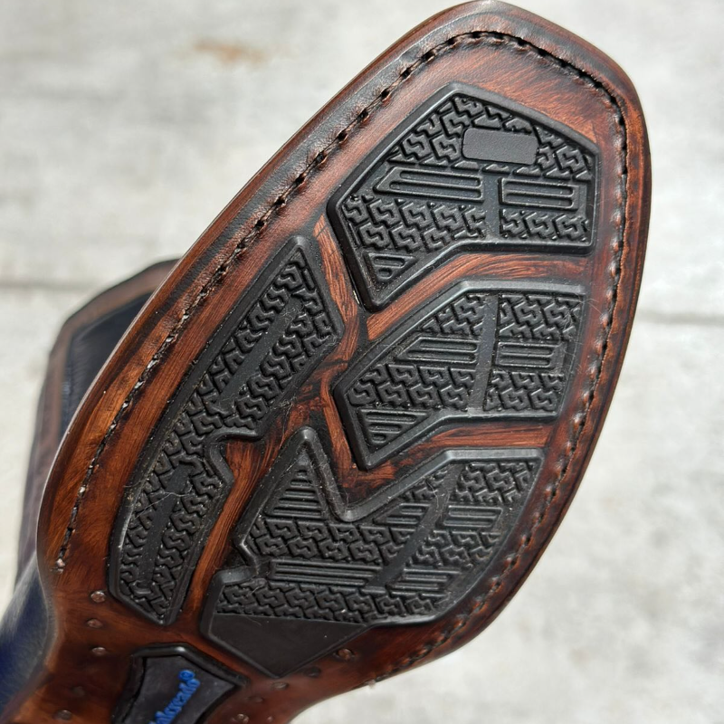 Black Brown Deerskin Leather Boots