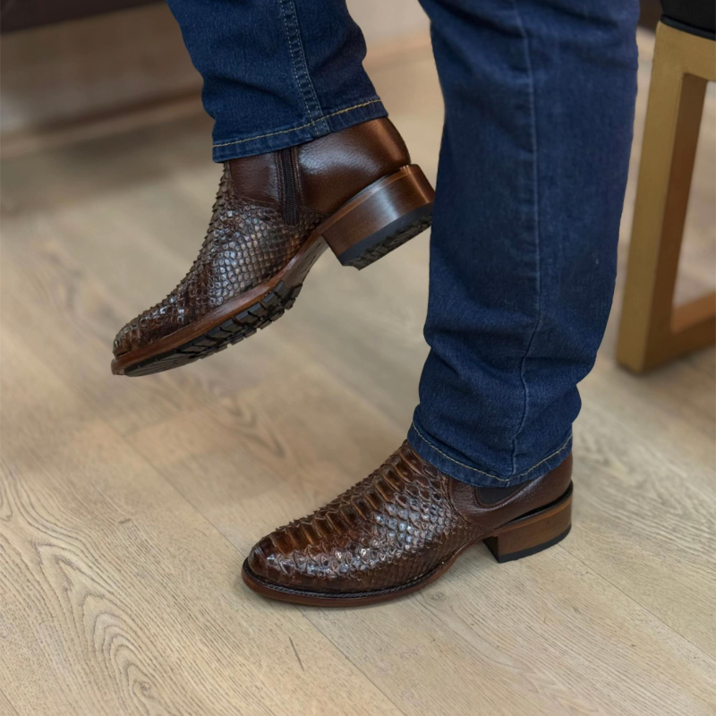 Cinnamon Python Boots