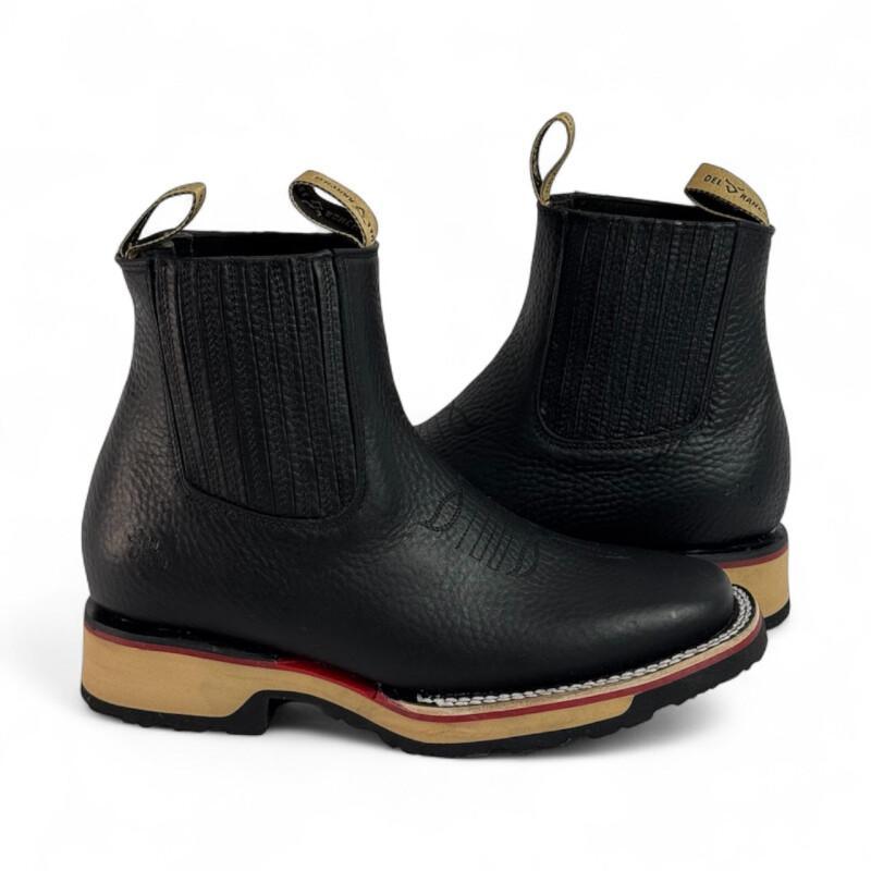 Zeus Pro Black Cowboy Boots