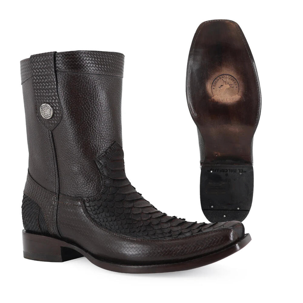 Dylan Orion Python Tobacco Boot
