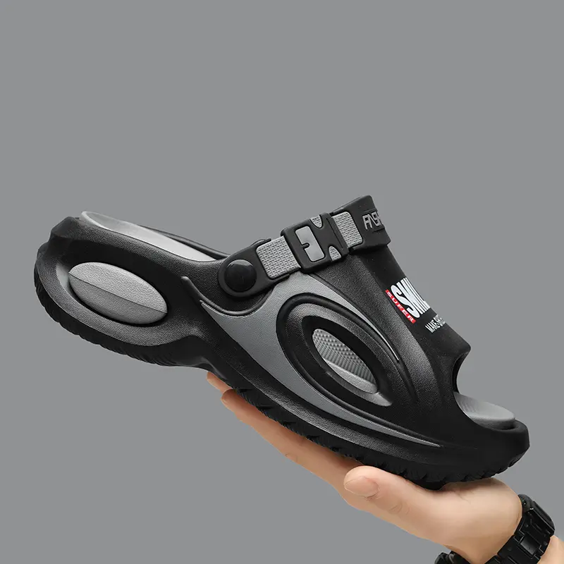 Men's Sports Sandals Summer Wear Thick Sole Soft Non-Slip Durable Outdoor Waterproof Beach Shoes