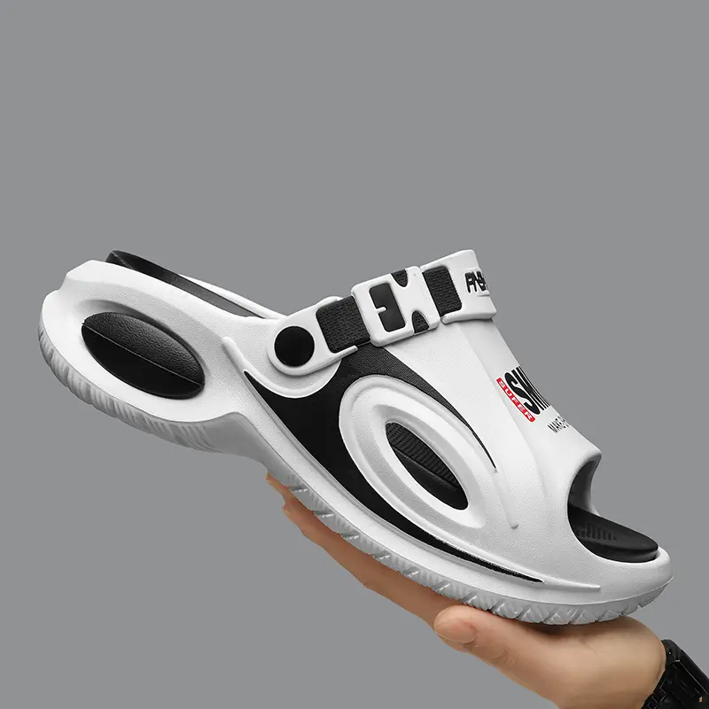 Men's Sports Sandals Summer Wear Thick Sole Soft Non-Slip Durable Outdoor Waterproof Beach Shoes