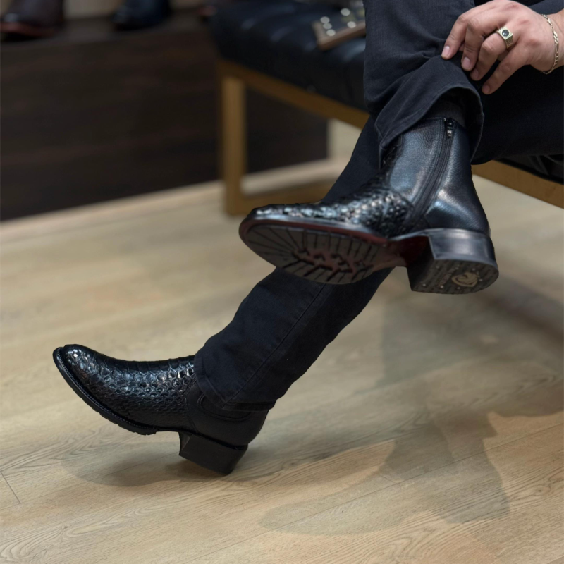 Lucchese Python Western Boots