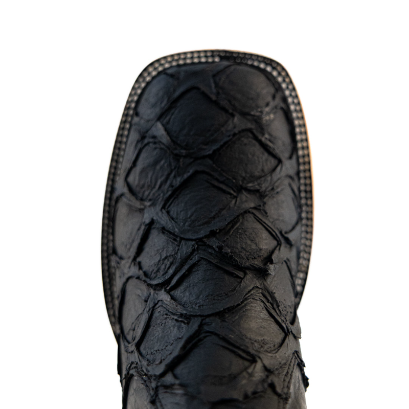 Clon Pirarusu Matte Square Toe Ankle Boot