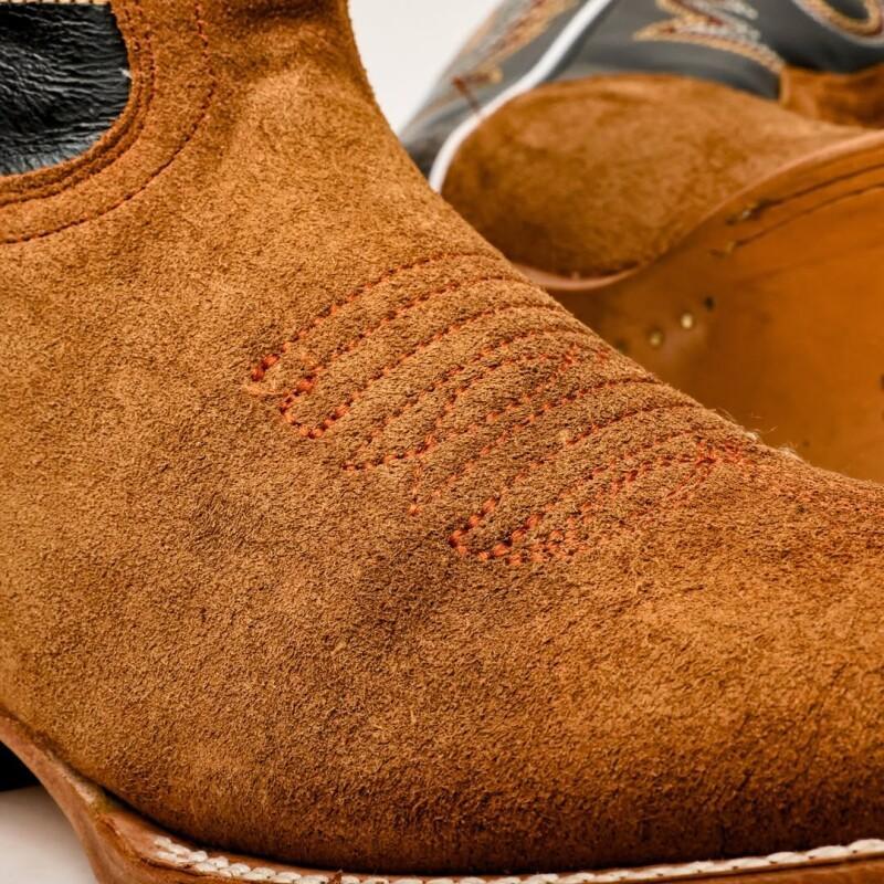 Honey Rough-Out Boots