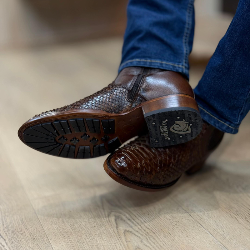 Cinnamon Python Boots