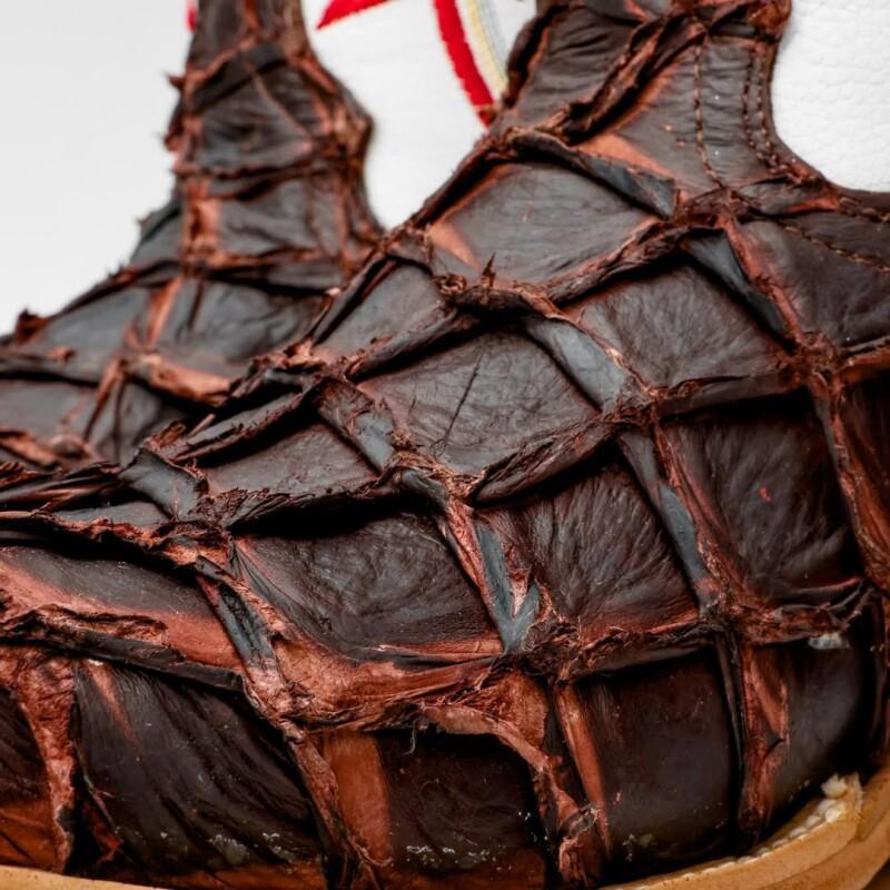 Rustic Brown Pirarucu Boots