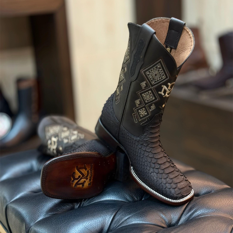 Genuine Leather Cowboy Boots