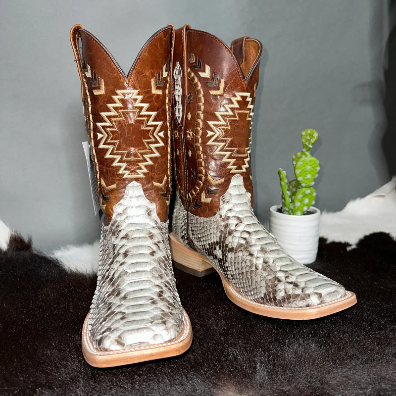 Long Python Cowboy Boots