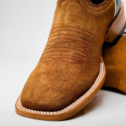 Honey Rough-Out Boots