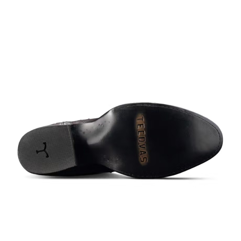 The Wyatt Blackcherry Ostrich Boot