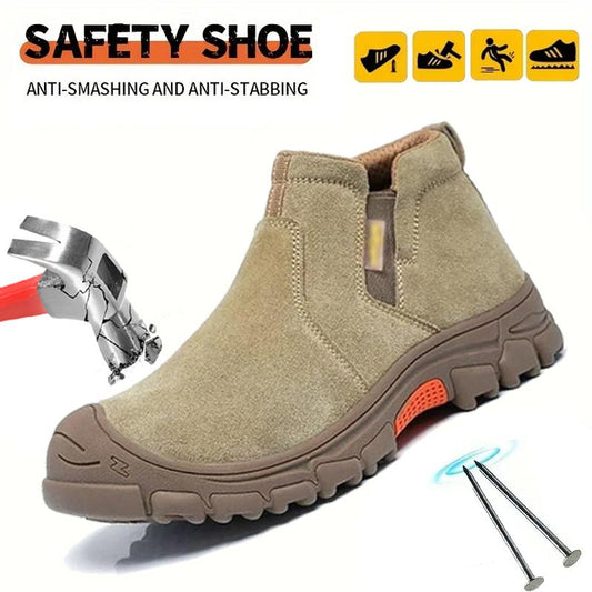 Breathable Durable Welding Safety Work Training Shoes