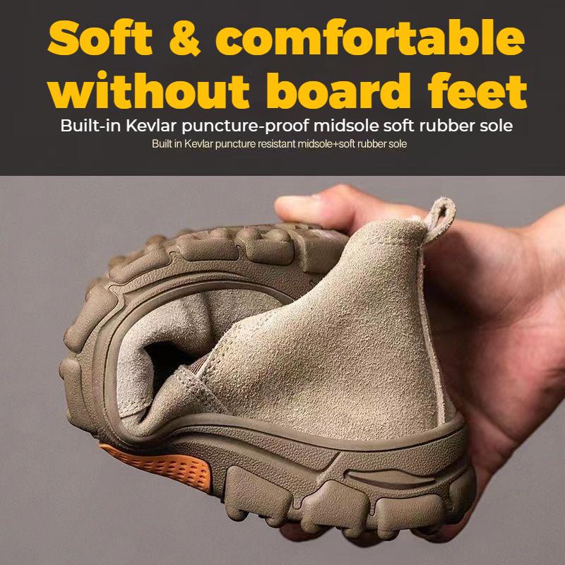Breathable Durable Welding Safety Work Training Shoes