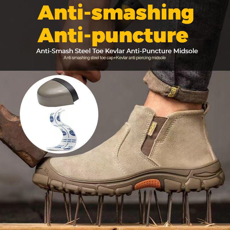 Breathable Durable Welding Safety Work Training Shoes