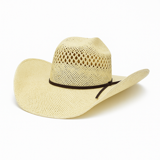 Breathable Straw Cowboy Hat