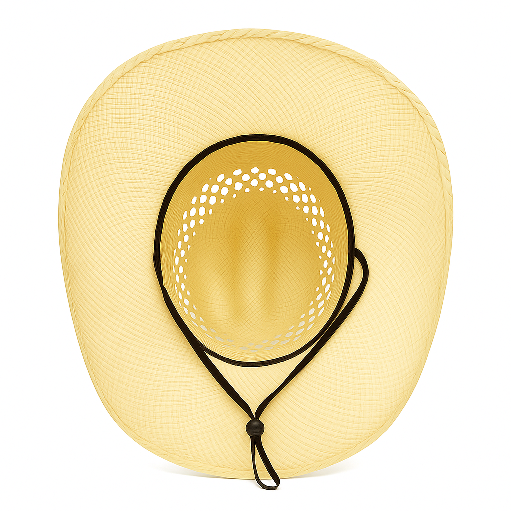 Breathable Straw Cowboy Hat