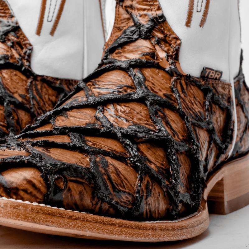 Honey Cognac Jumbo Pirarucu Boots