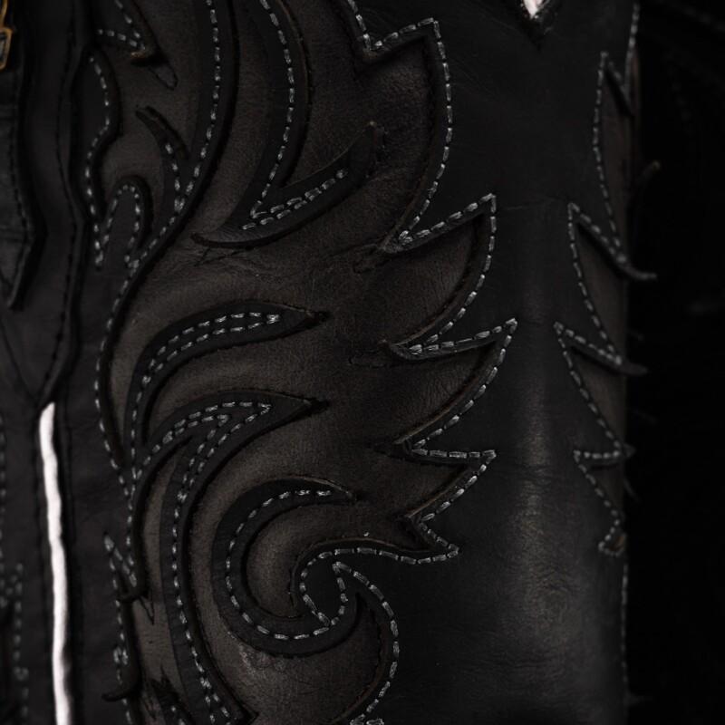 Authentic Gray Pirarucu Skin Boots