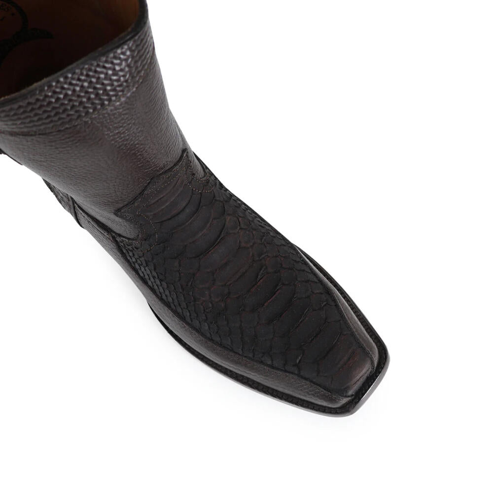 Dylan Orion Python Tobacco Boot