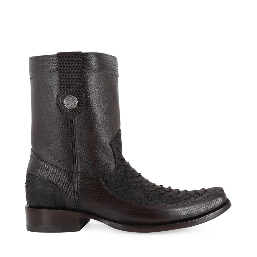 Dylan Orion Python Tobacco Boot