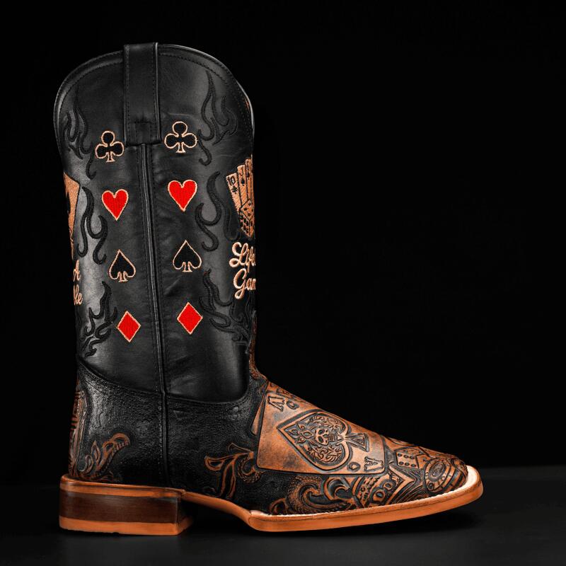 Desperado Gambler Men's Boots - Square Toe